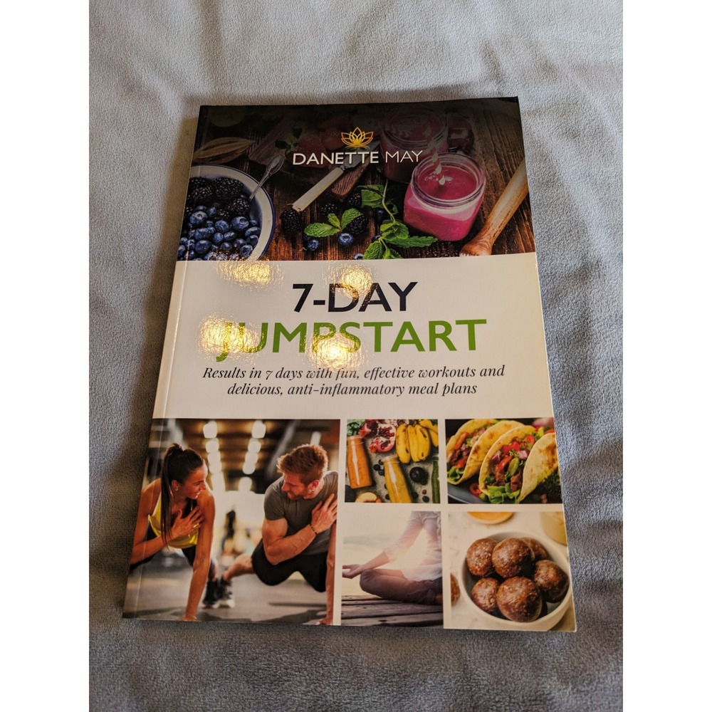 7-Day Jumpstart Danette May Anti-Inflammatory Meal Plans Workouts Book